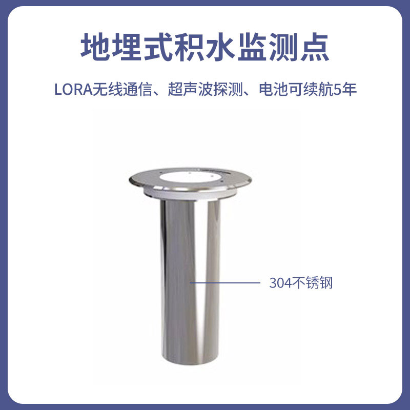 地埋式積水探測(cè)器幫助緩解汛期城市內(nèi)澇積水問(wèn)題