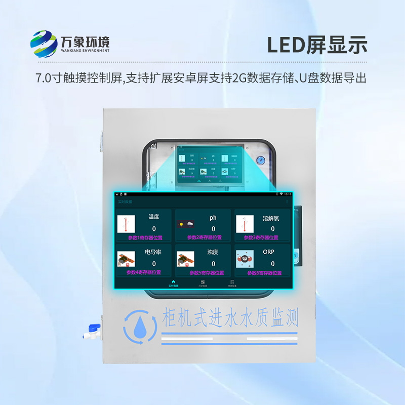 濁度PH電導率溫度四參數(shù)在線監(jiān)測儀——四合一在線監(jiān)測儀